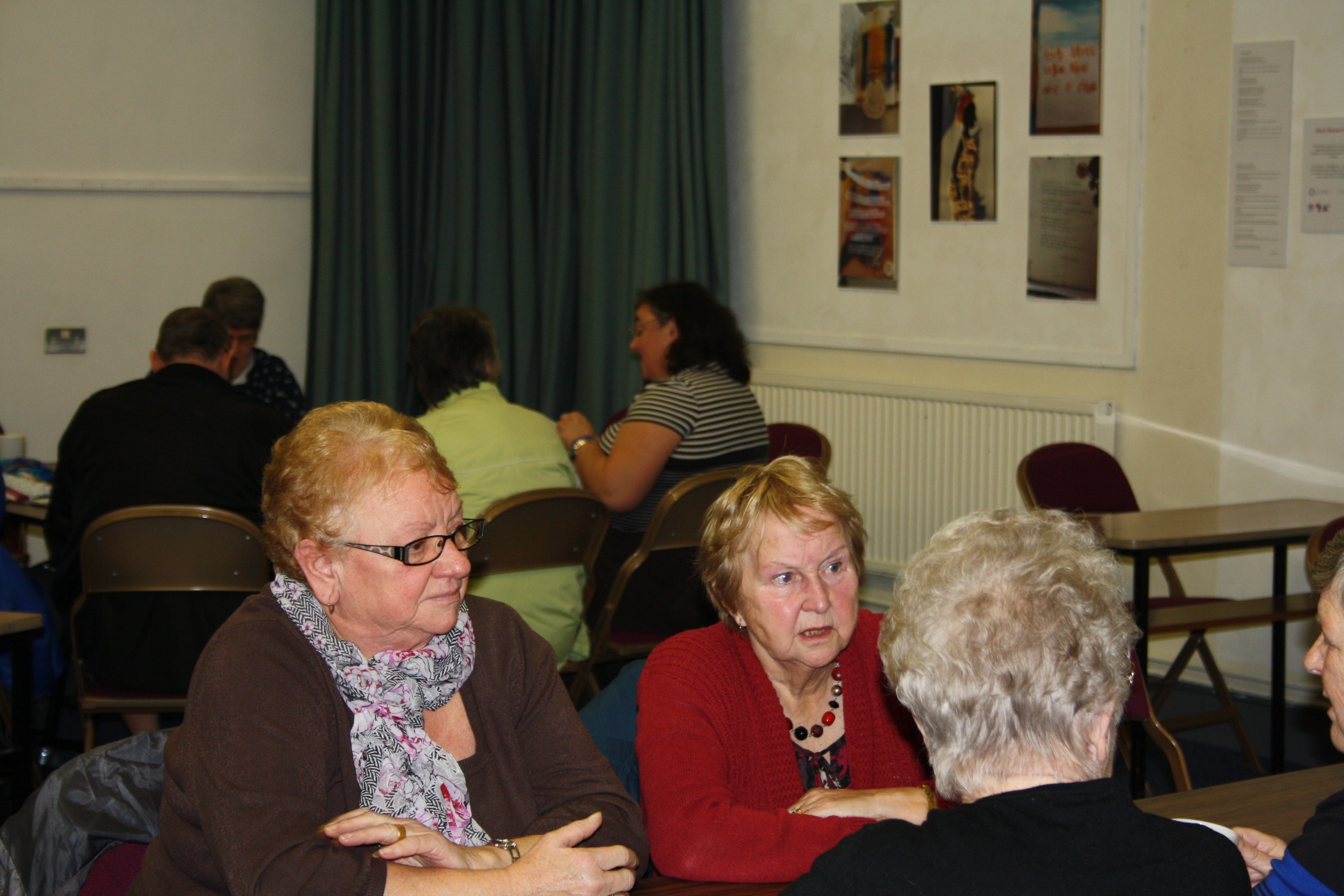 Friends of the Hall Supporters at The Welfare Ystradgynlais Friday Tea Bar