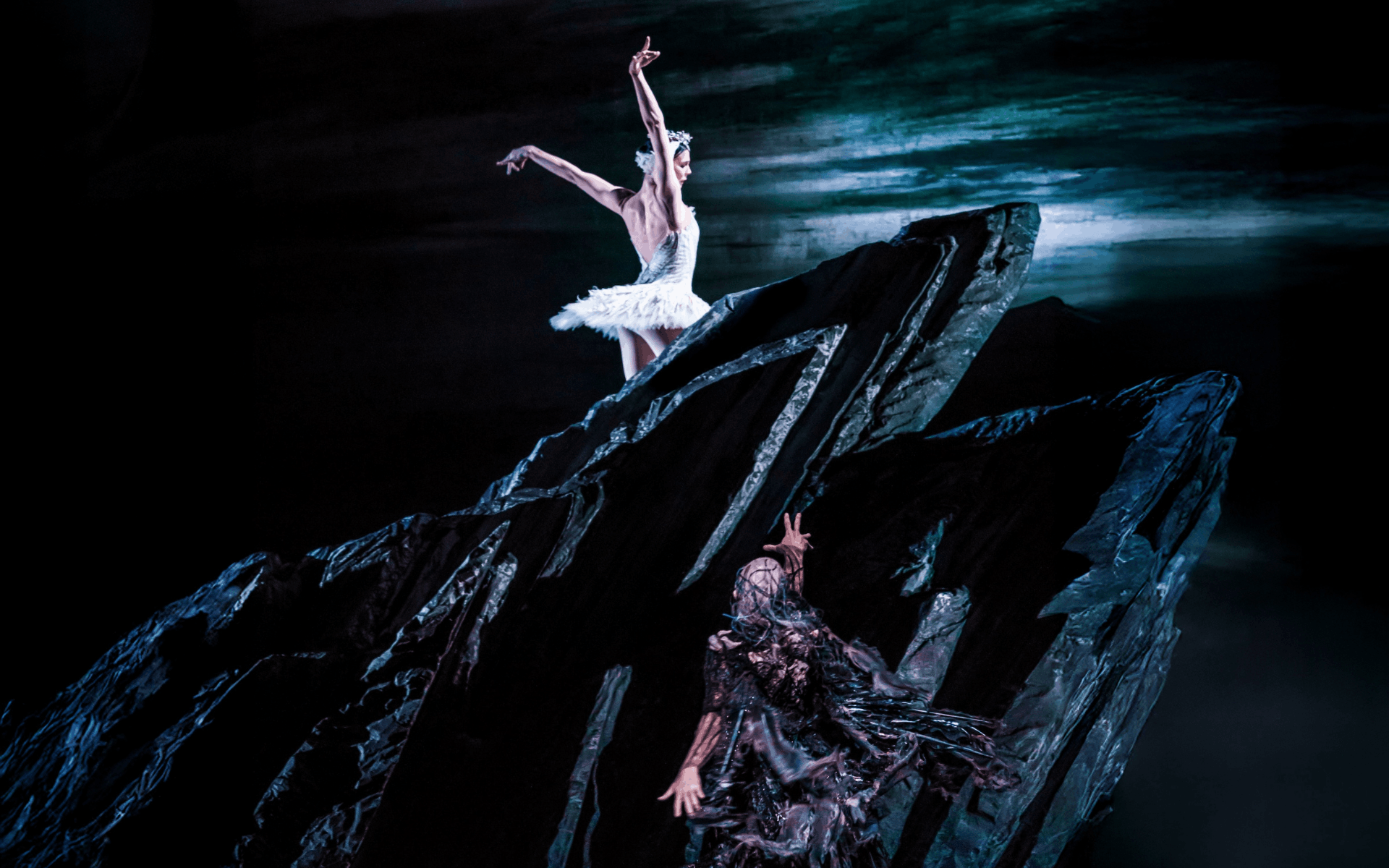 Swan Lake at The Welfare Ystradgynlais, Swansea