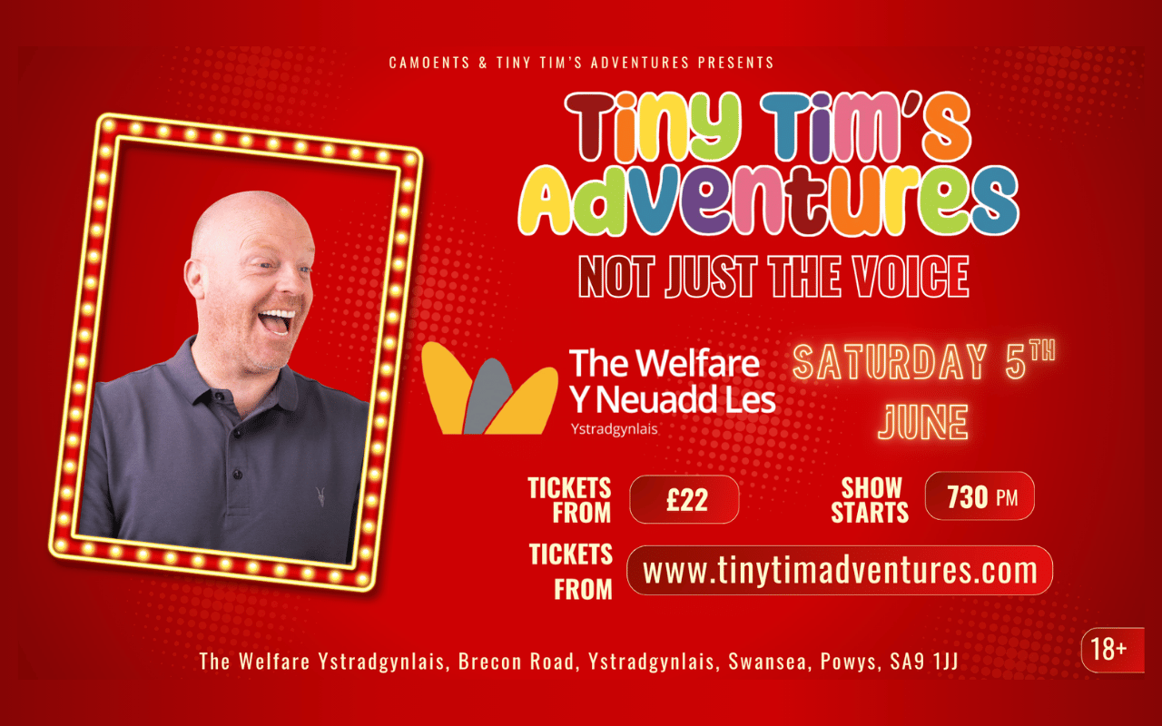 Tiny Tim at The Welfare Ystradgynlais, Swansea